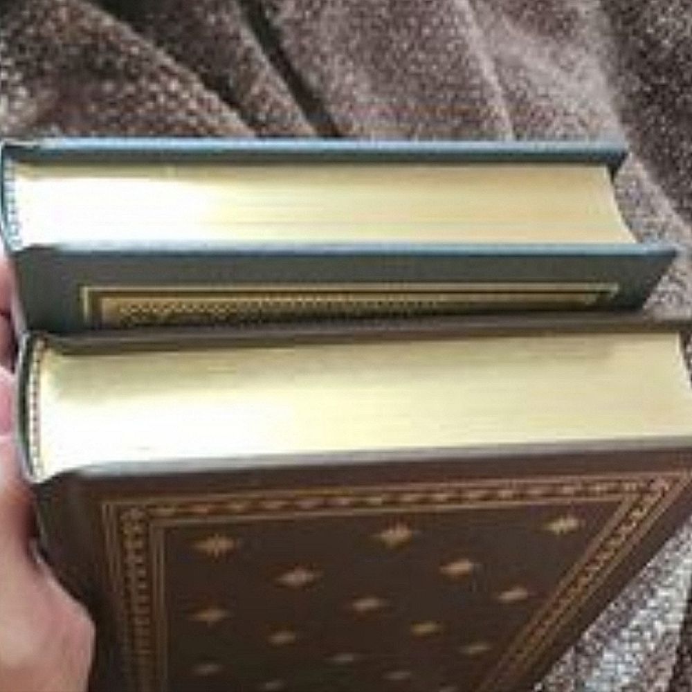 Set 1st Edition Franklin Library 1980s  vtg Unread collectors' condition book